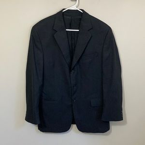 Men’s Andrew Fezza Blazer, Dark Navy Blue Suit Coat, size S-42